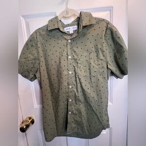 Old Navy Green Casual Button Down Shirt